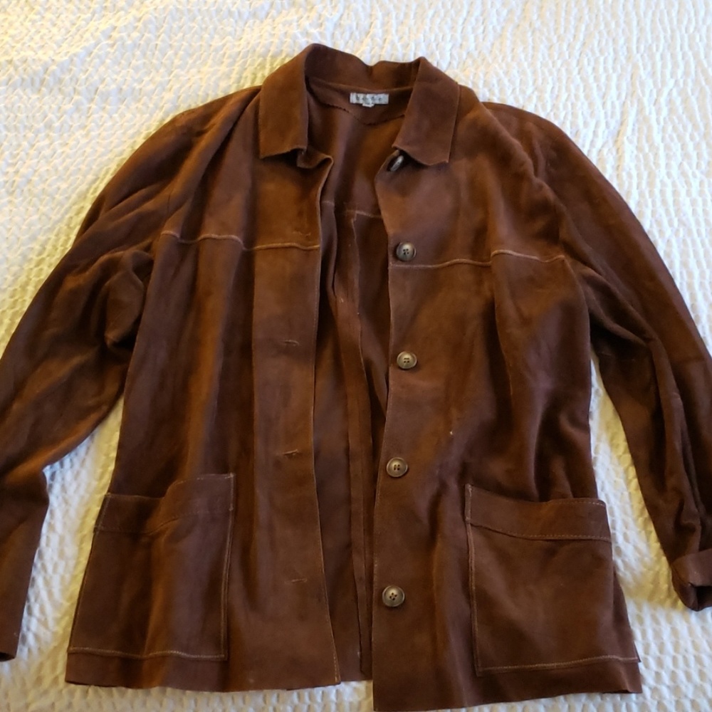 100% Suede Leather Jacket Cantâo